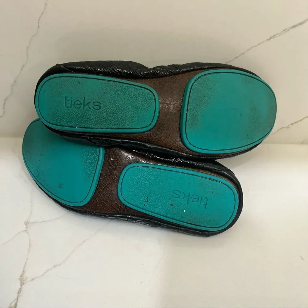 Tieks Obsidian Black Patent
